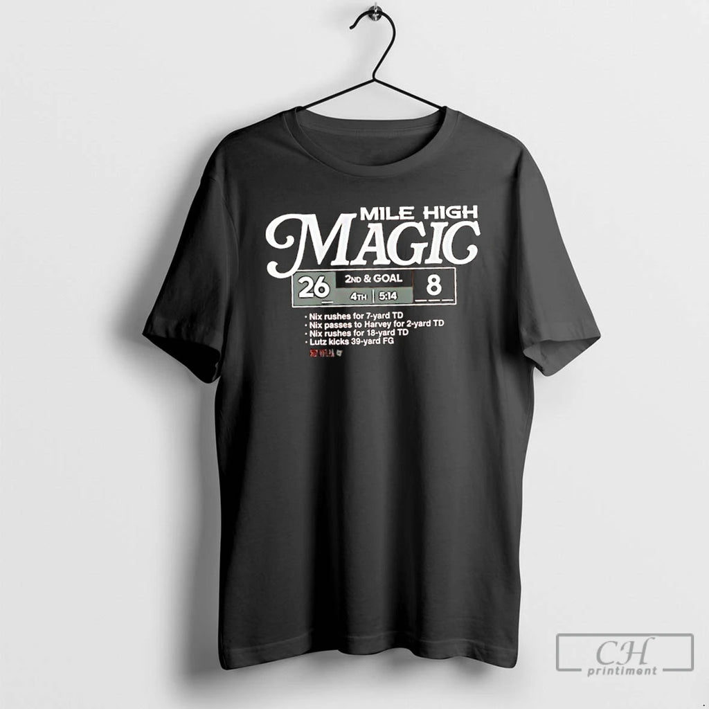 Classic Denver Football Mile High Magic 2nd Goal T Shirts Hoodie, Sweatshirt | InkRitualCo.com