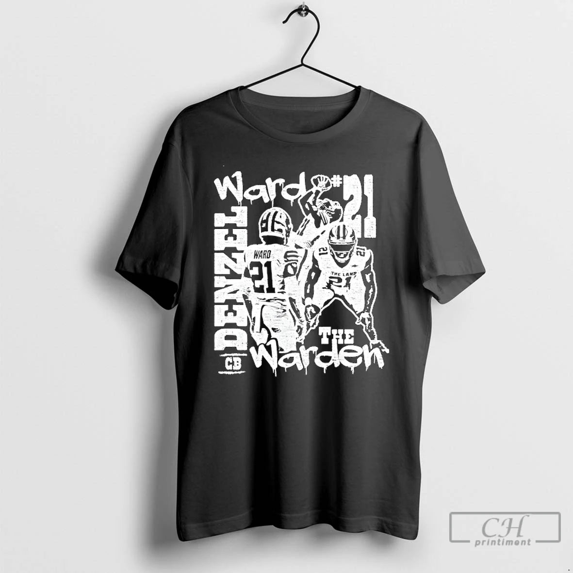 Classic Denzel Ward Graffiti Collage T-Shirts, Hoodie, Sweatshirt | InkRitualCo.com