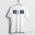 Classic Dodgers Blue Jays World Series Win Top Of The Ninth Score Lad 3 T-Shirts, Hoodie, Sweatshirt | InkRitualCo.com