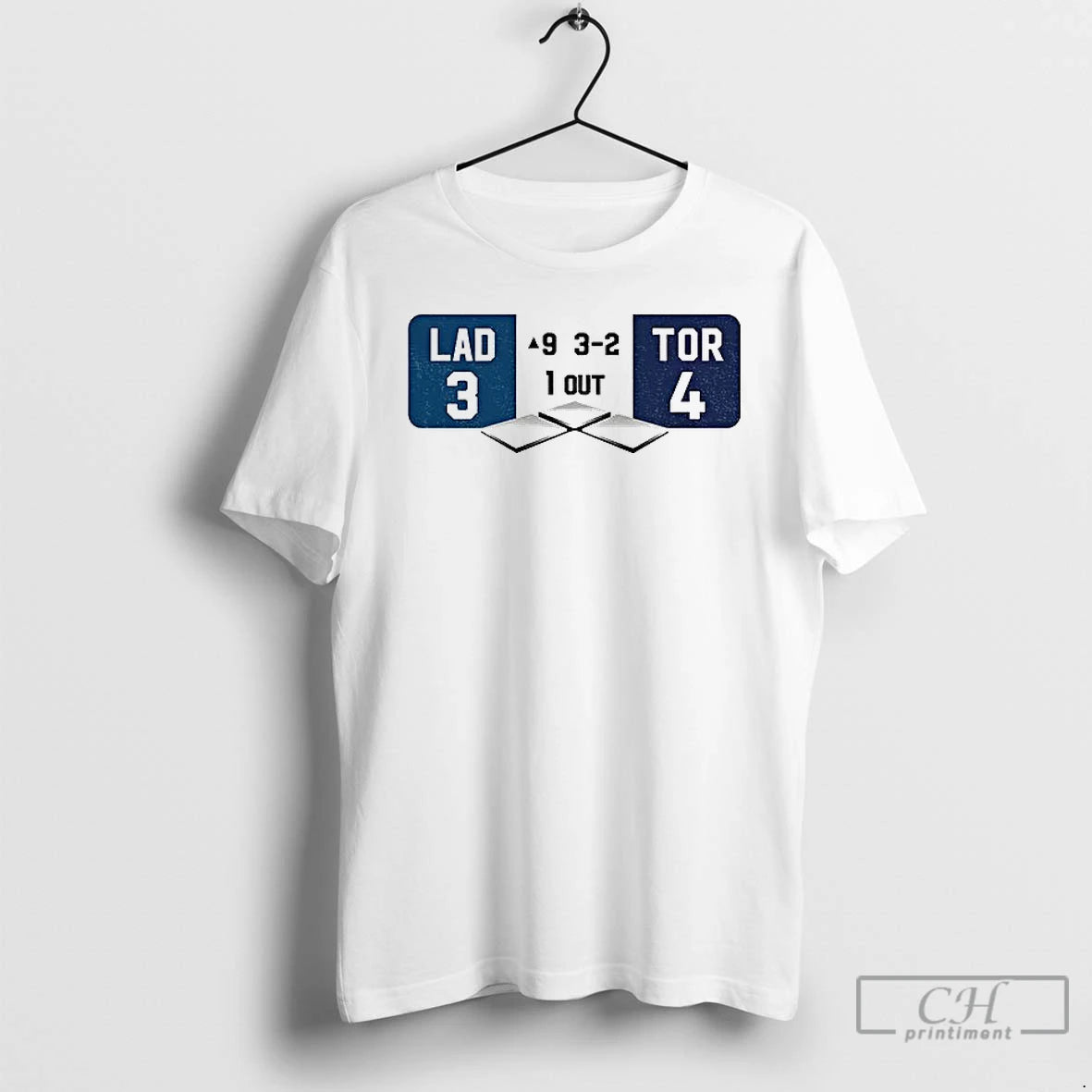 Classic Dodgers Blue Jays World Series Win Top Of The Ninth Score Lad 3 T-Shirts, Hoodie, Sweatshirt | InkRitualCo.com