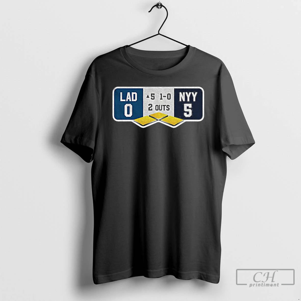 Classic Dodgers Yankees World Series Top Of The Fifth Lad 0 5 Nyy T Shirts Hoodie, Sweatshirt | InkRitualCo.com