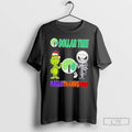 Classic Dollar Tree X Grinch And Jack Skellington Friends Fist Bump Happy Hallothanksmas T Shirts Hoodie, Sweatshirt