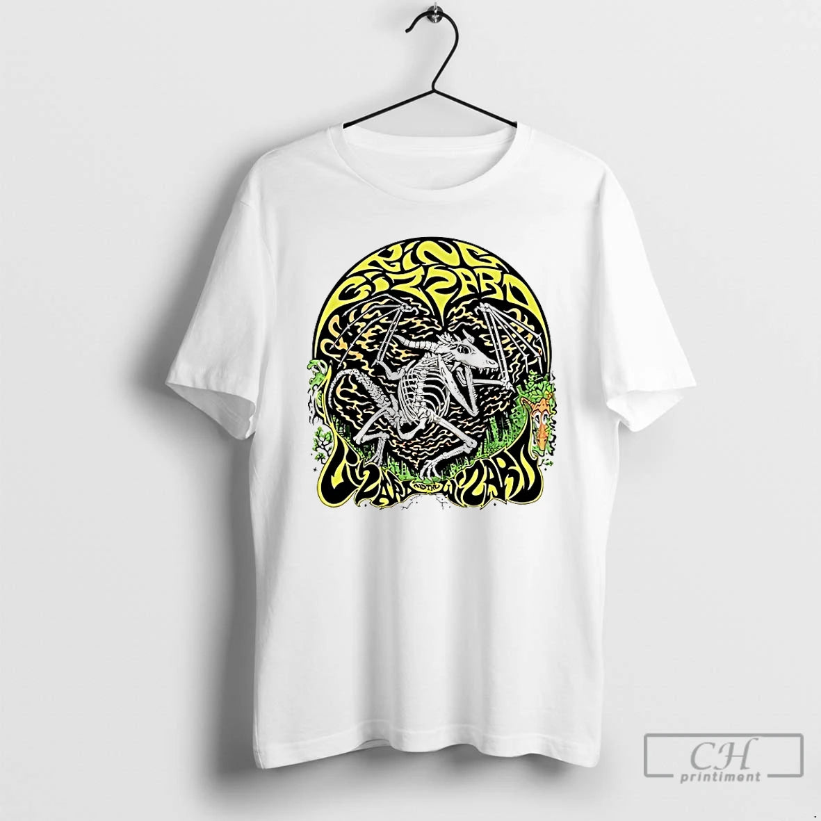 Classic Dragon Skeleton King Gizzard And The Lizard Wizard T-Shirts, Hoodie, Sweatshirt | InkRitualCo.com