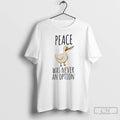 Classic Duck Peace Was Never An Option T-Shirts, Hoodie, Sweatshirt | InkRitualCo.com