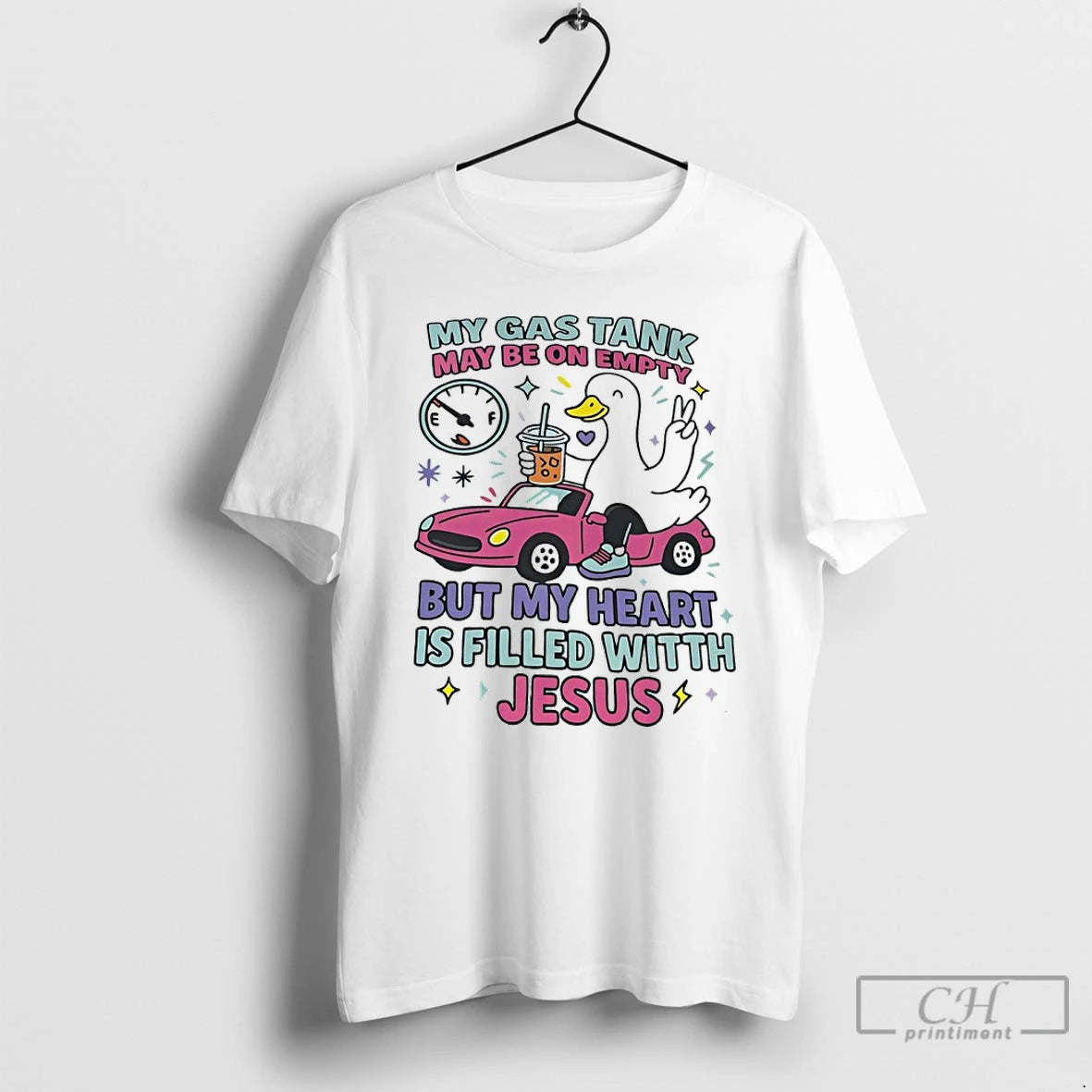 Classic Duck My Has Tank May Be On Empty But My Heart Is Filled With T-Shirts, Hoodie, Sweatshirt | InkRitualCo.com