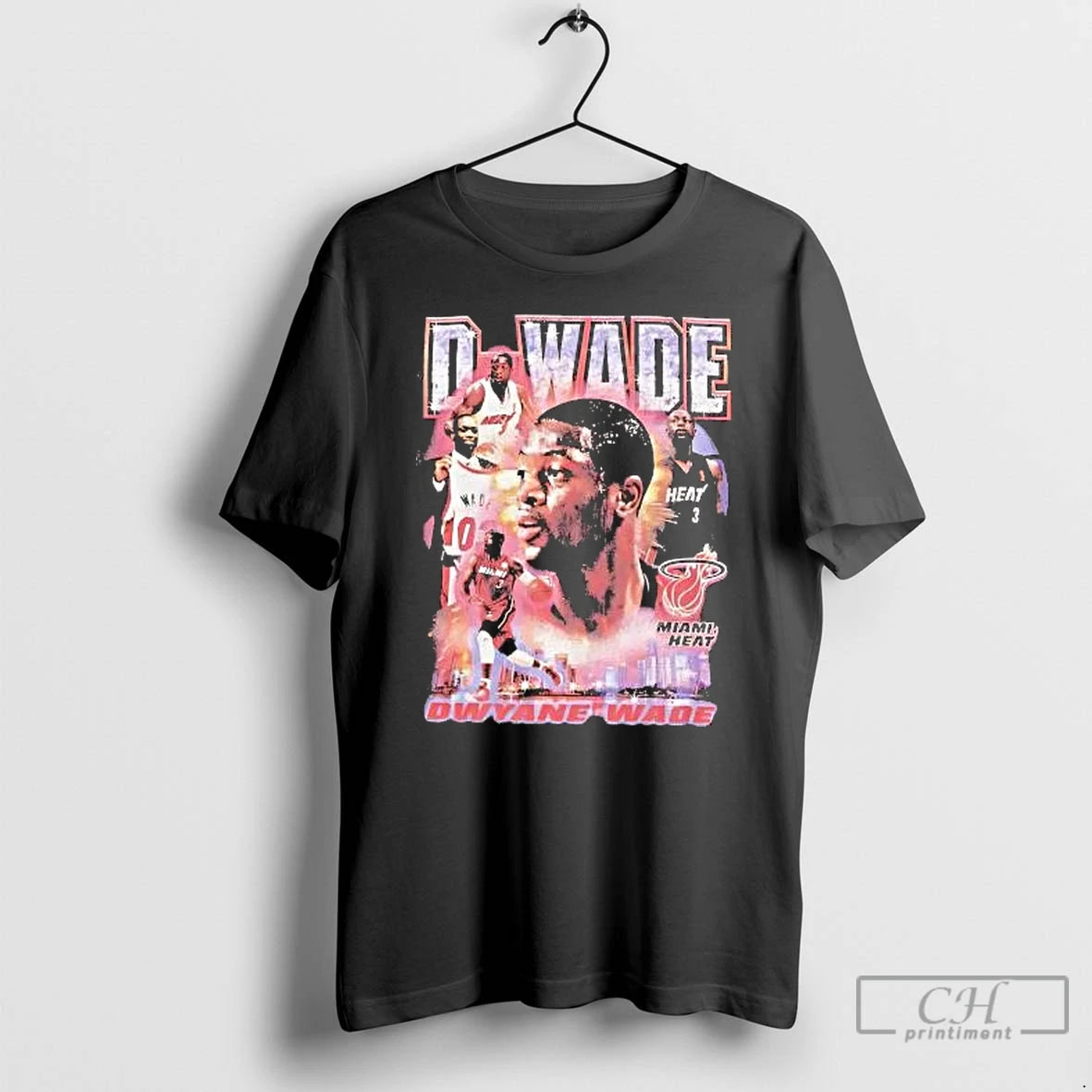 Classic Dwyane Wade D Wade Picture Collage Miami Heat T-Shirts, Hoodie, Sweatshirt | InkRitualCo.com