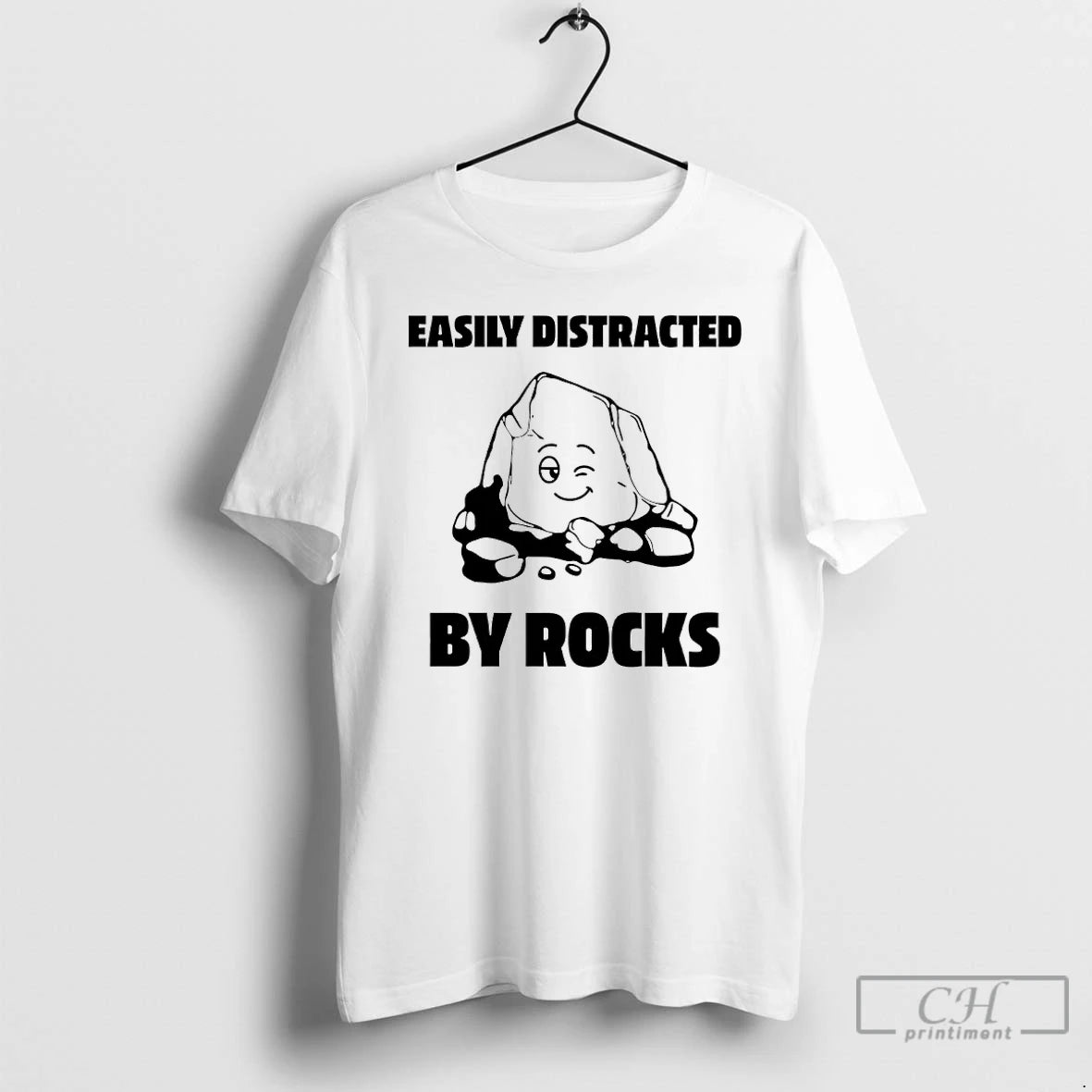 Classic Easily Distracted By Rocks T-Shirts, Hoodie, Sweatshirt | InkRitualCo.com