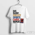 Classic Eat Sleep Collect Sports Cards Repeat Collecting Basketball T-Shirts, Hoodie, Sweatshirt | InkRitualCo.com