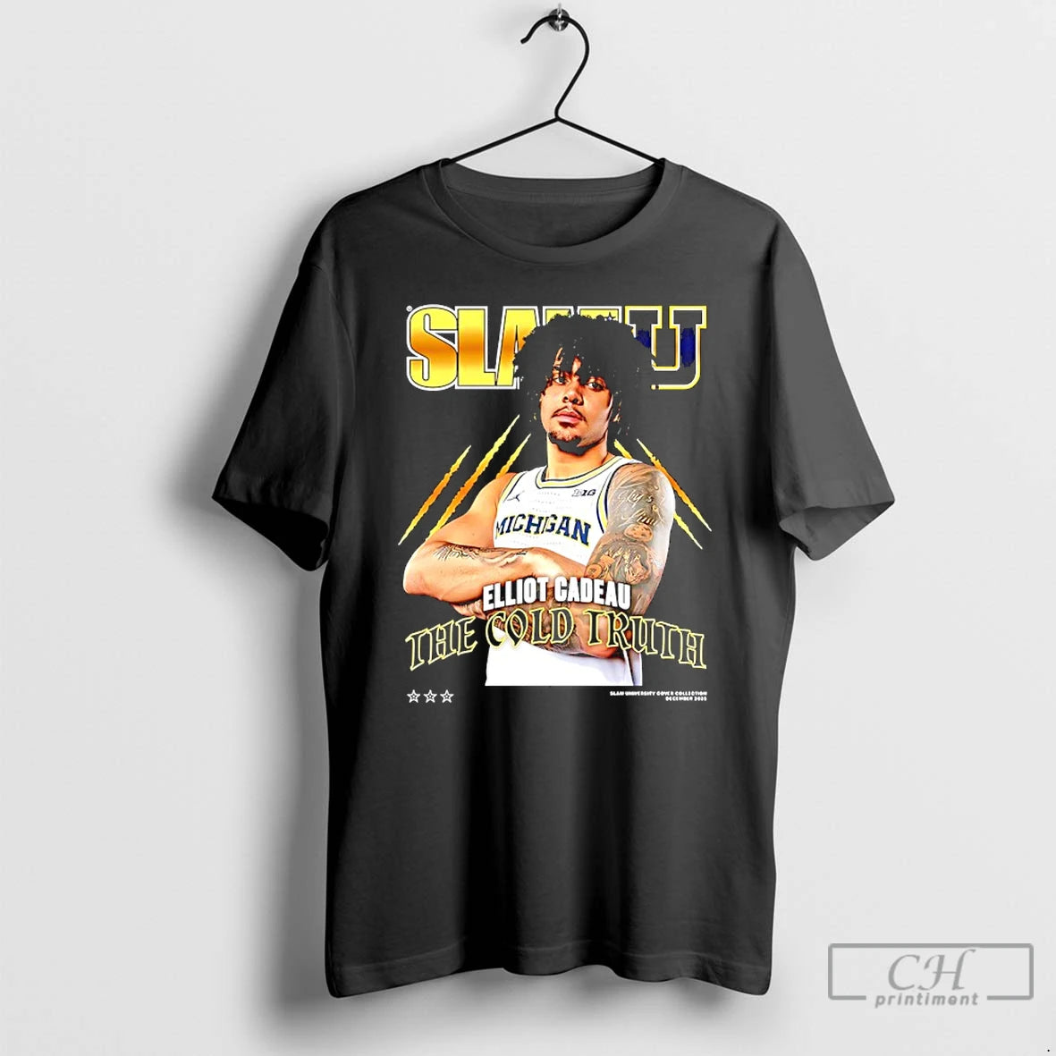 Classic Elliot Cadeau The Cold Truth Michigan Wolverines Slamu T-Shirts, Hoodie, Sweatshirt | InkRitualCo.com