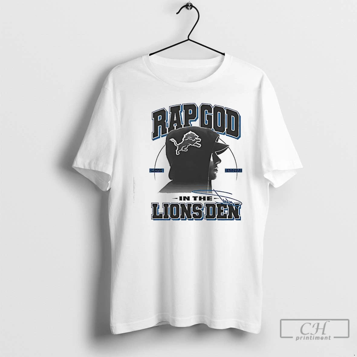 Classic Eminem Marshall Mathers Rap God In The Lions Den T-Shirts, Hoodie, Sweatshirt | InkRitualCo.com