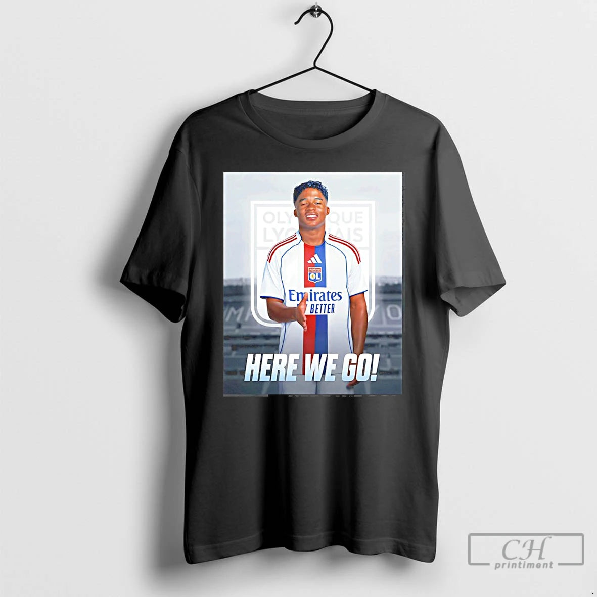 Classic Endrick To Olympique Lyon Here We Go T-Shirts, Hoodie, Sweatshirt | InkRitualCo.com