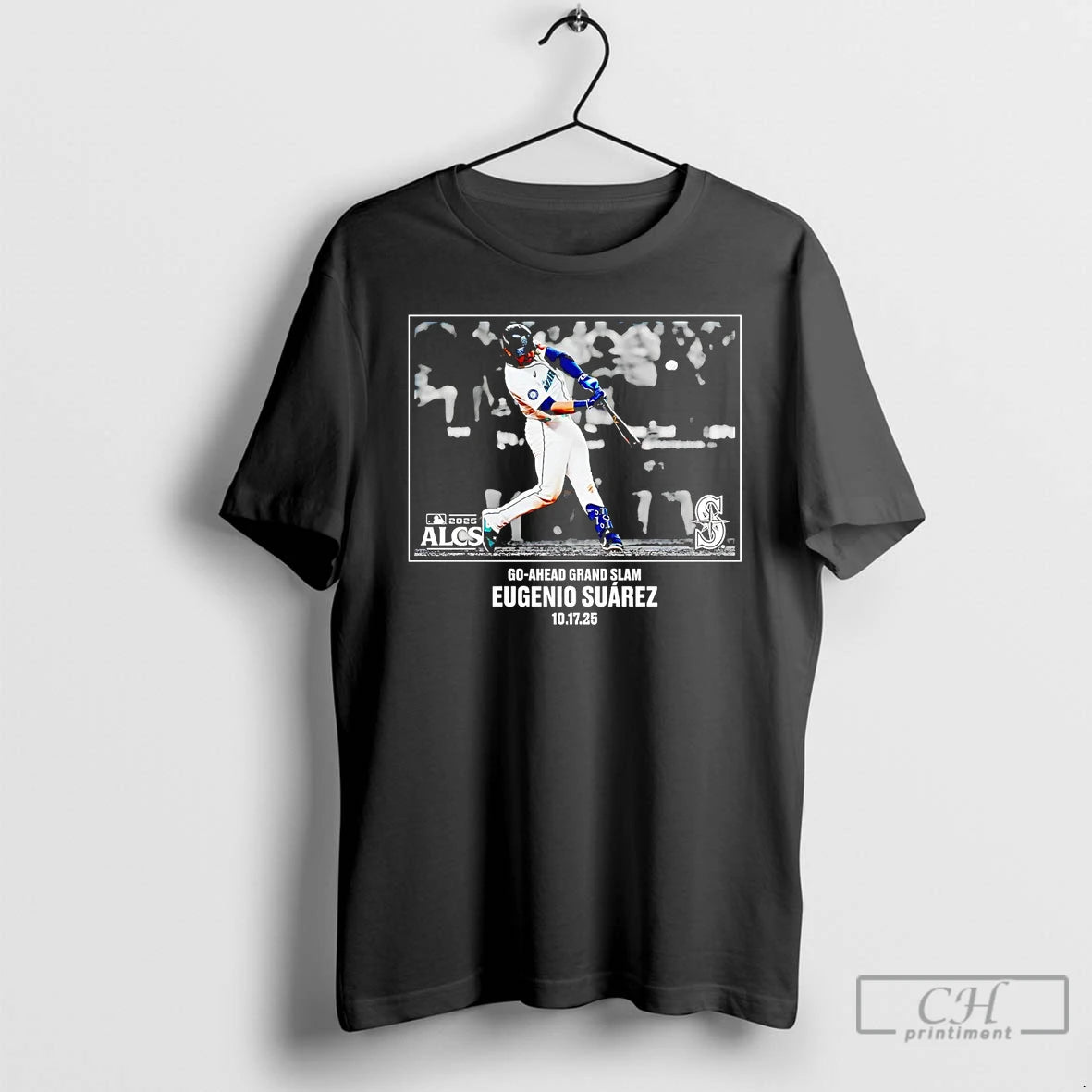 Classic Eugenio Suarez 2025 Mlb Postseason Go Ahead Grand Slam T Shirts Hoodie, Sweatshirt | InkRitualCo.com