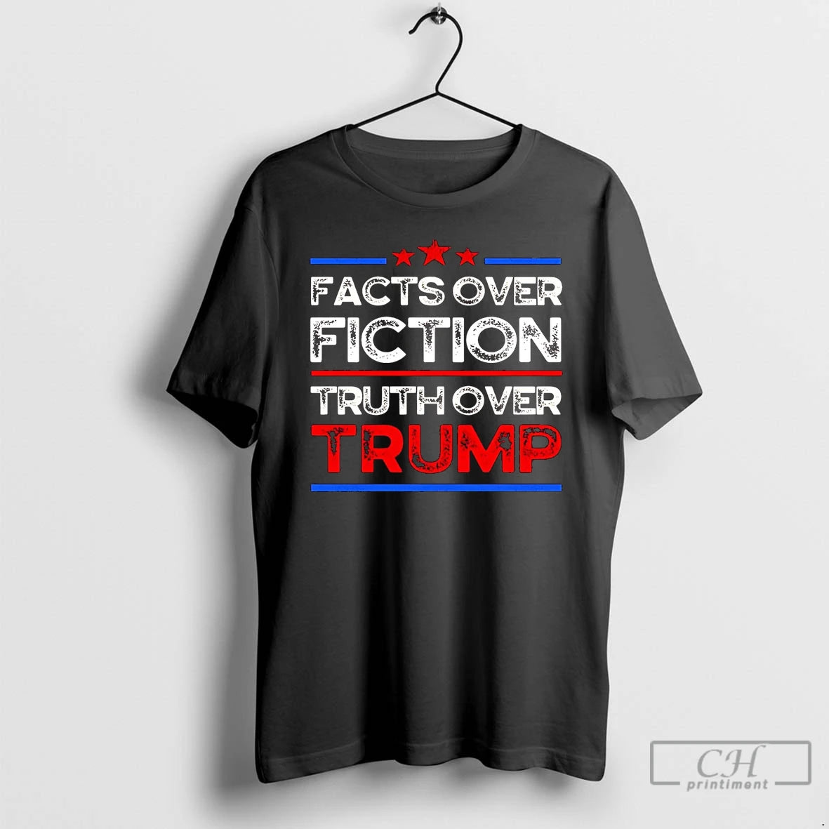 Classic Facts Over Fiction Truth Over Trump T Shirts Hoodie, Sweatshirt | InkRitualCo.com