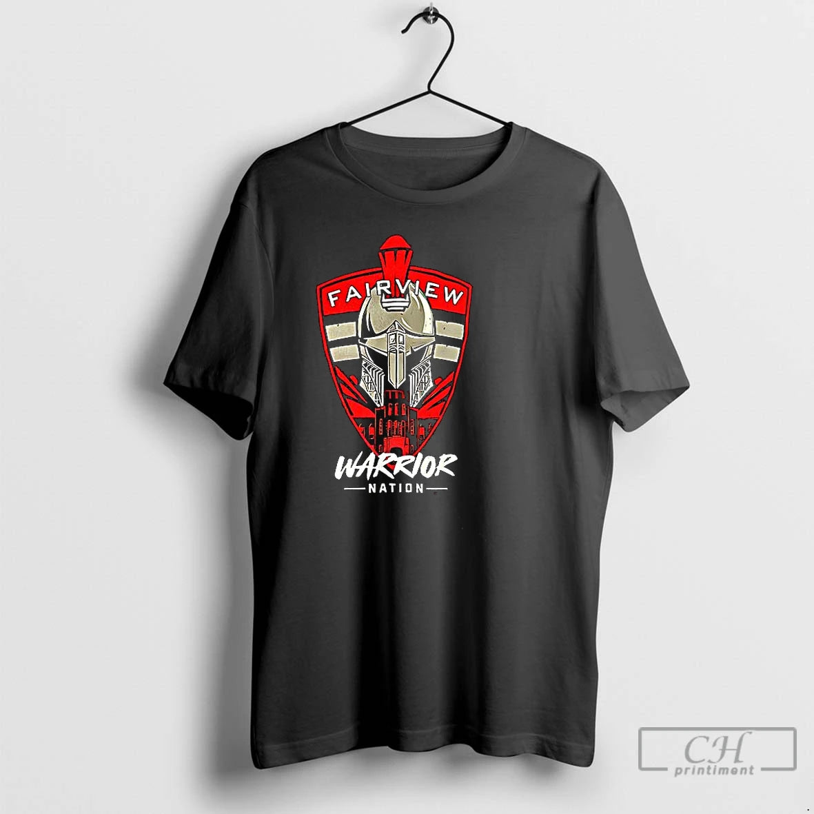 Classic Fairview Warrior Nation Logo T-Shirts, Hoodie, Sweatshirt | InkRitualCo.com
