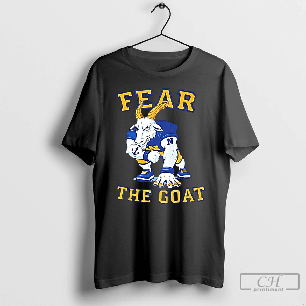 Classic Fear The Goat Navy Midshipmen Football Mascot T-Shirts, Hoodie, Sweatshirt | InkRitualCo.com