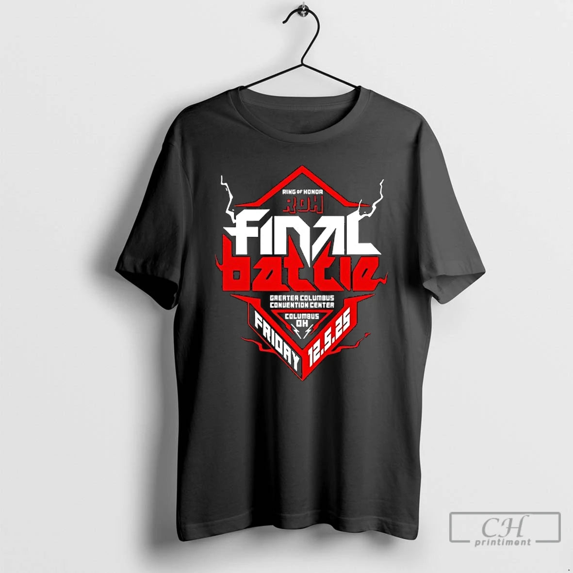 Classic Final Battle Ring Of Honor Greater Columbus Convention Center 2025 T-Shirts, Hoodie, Sweatshirt | InkRitualCo.com