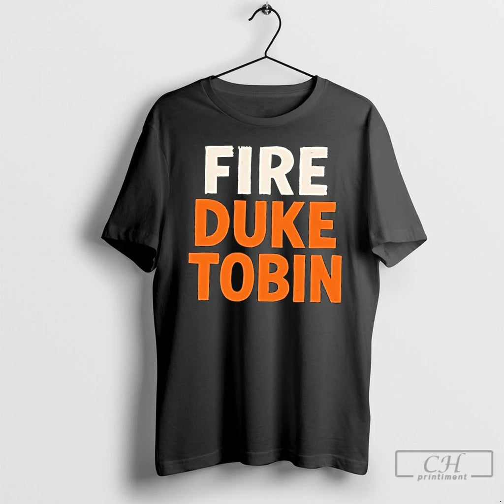 Classic Fire Duke Tobin Text Simple T-Shirts, Hoodie, Sweatshirt | InkRitualCo.com
