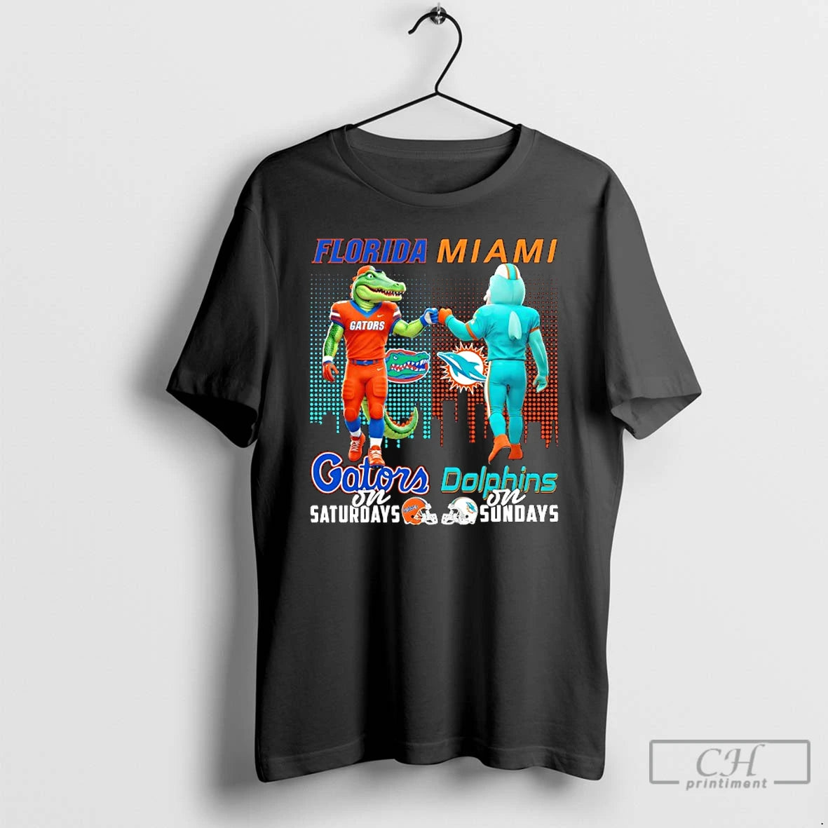 Classic Florida Gators On Saturdays X Miami Dolphins On Sundays Mascot T-Shirts, Hoodie, Sweatshirt | InkRitualCo.com