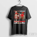 Classic Florida State Seminoles On Saturdays Vs Tampa Bay Buccaneers On Sundays Mascot Skyline T-Shirts, Hoodie, Sweatshirt