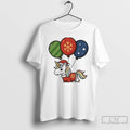 Classic Flying Balloon Unicorn Christmas White T Shirts Hoodie, Sweatshirt | InkRitualCo.com