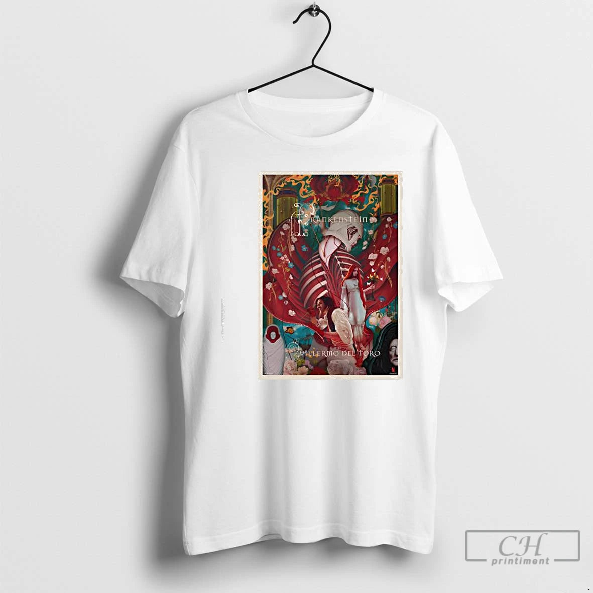 Classic Frankenstein X James Jean Framed T-Shirts, Hoodie, Sweatshirt | InkRitualCo.com
