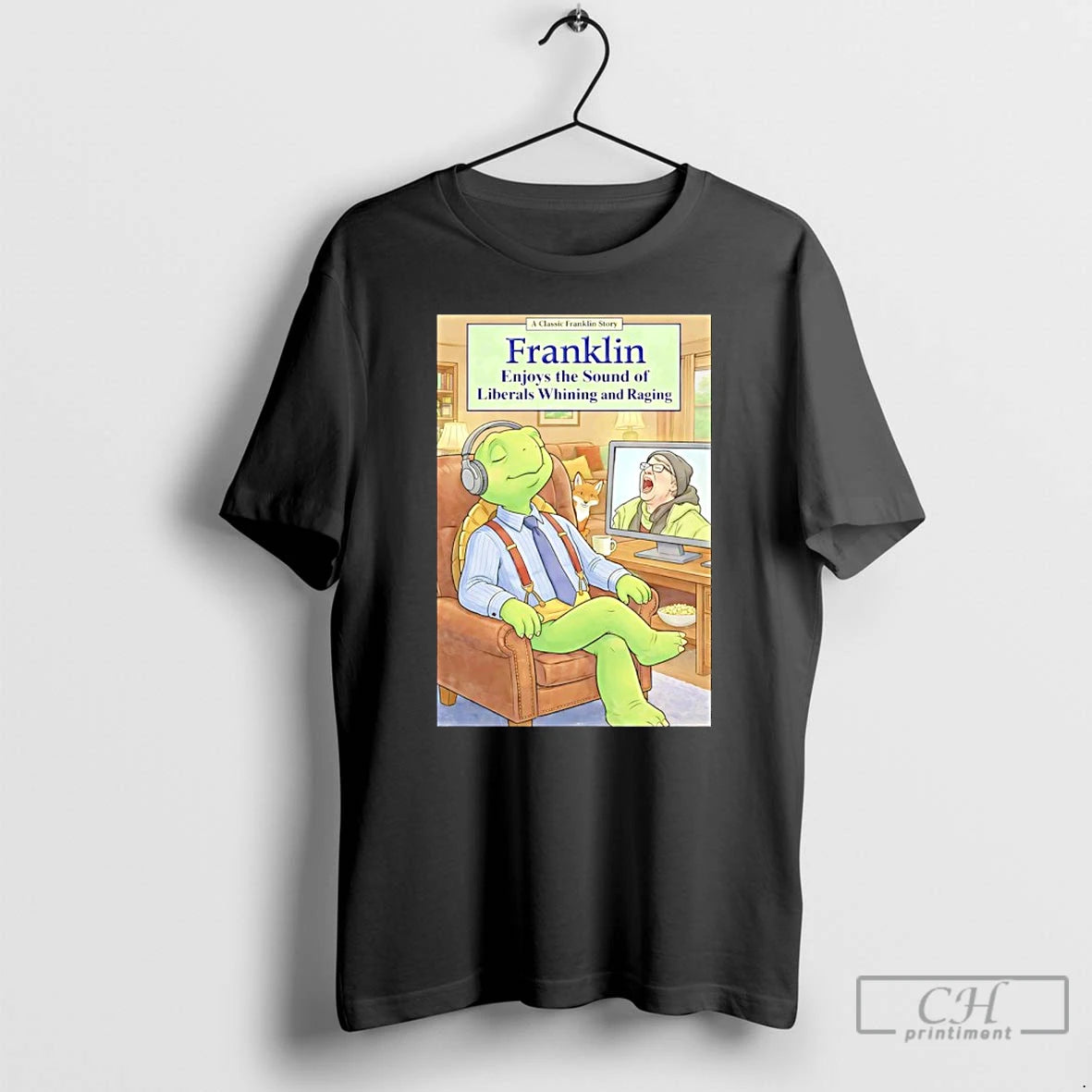 Classic Franklin Enjoys The Sound Of Liberals Whining And Raging T-Shirts, Hoodie, Sweatshirt | InkRitualCo.com