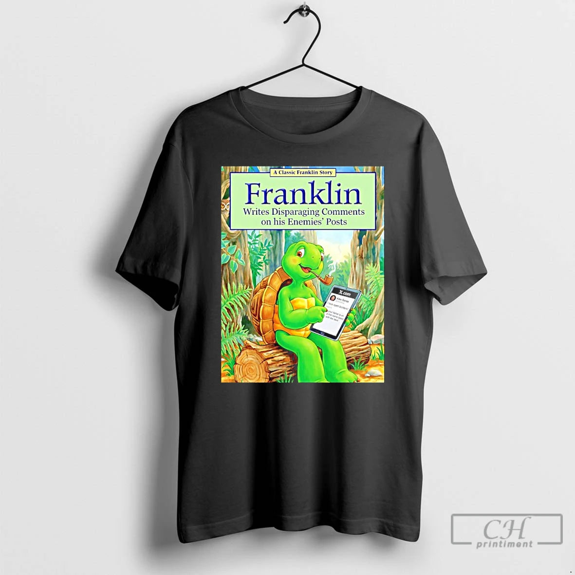 Classic Franklin Writes Disparaging Comments On His Enemies Pots T-Shirts, Hoodie, Sweatshirt | InkRitualCo.com