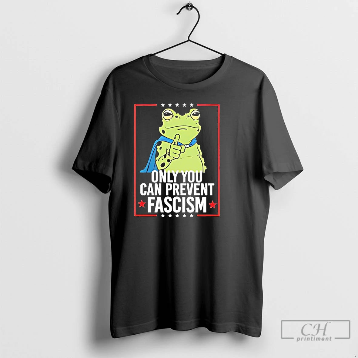 Classic Frog Only You Can Prevent Fascism Portland T Shirts Hoodie, Sweatshirt | InkRitualCo.com