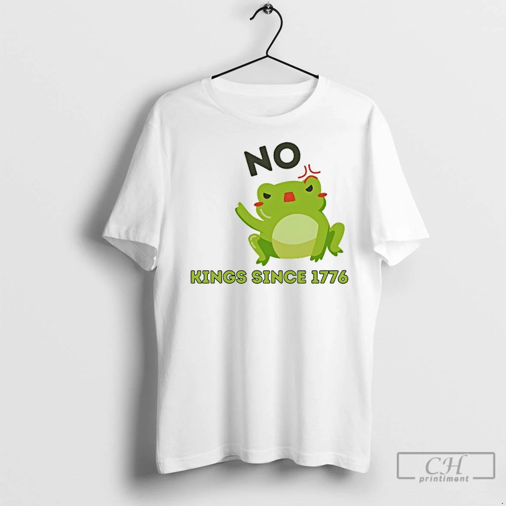 Classic Frog Say No Kings Since 1776 T-Shirts, Hoodie, Sweatshirt | InkRitualCo.com