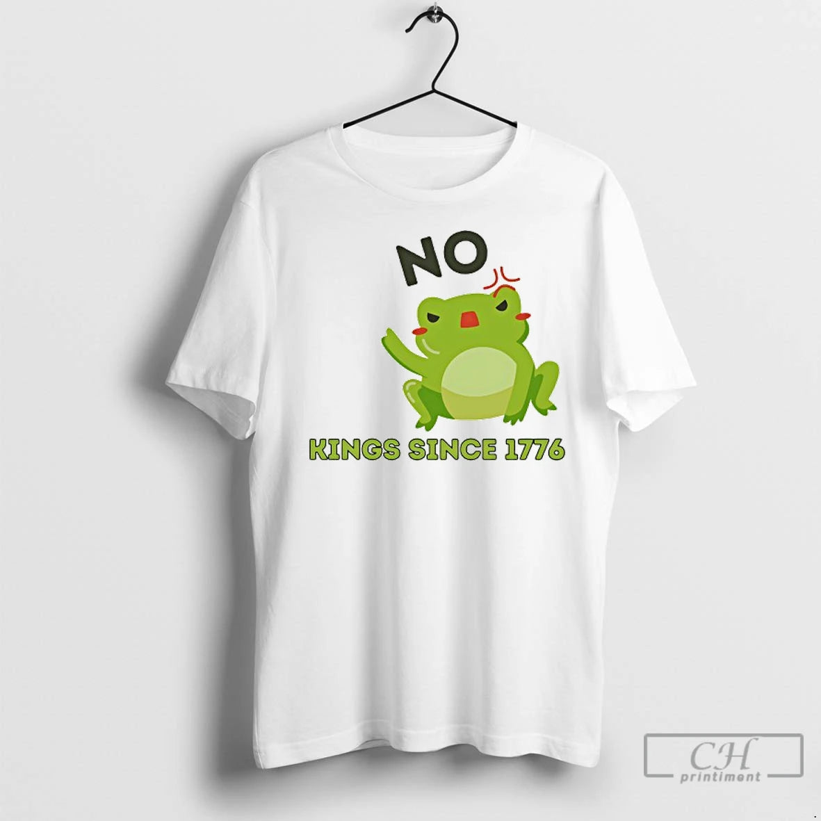 Classic Frog Say No Kings Since 1776 T-Shirts, Hoodie, Sweatshirt | InkRitualCo.com