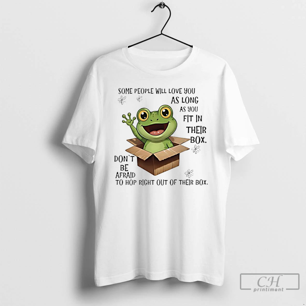 Classic Frog Some People Will Love You As Long As You Fit In Their Box T-Shirts, Hoodie, Sweatshirt | InkRitualCo.com