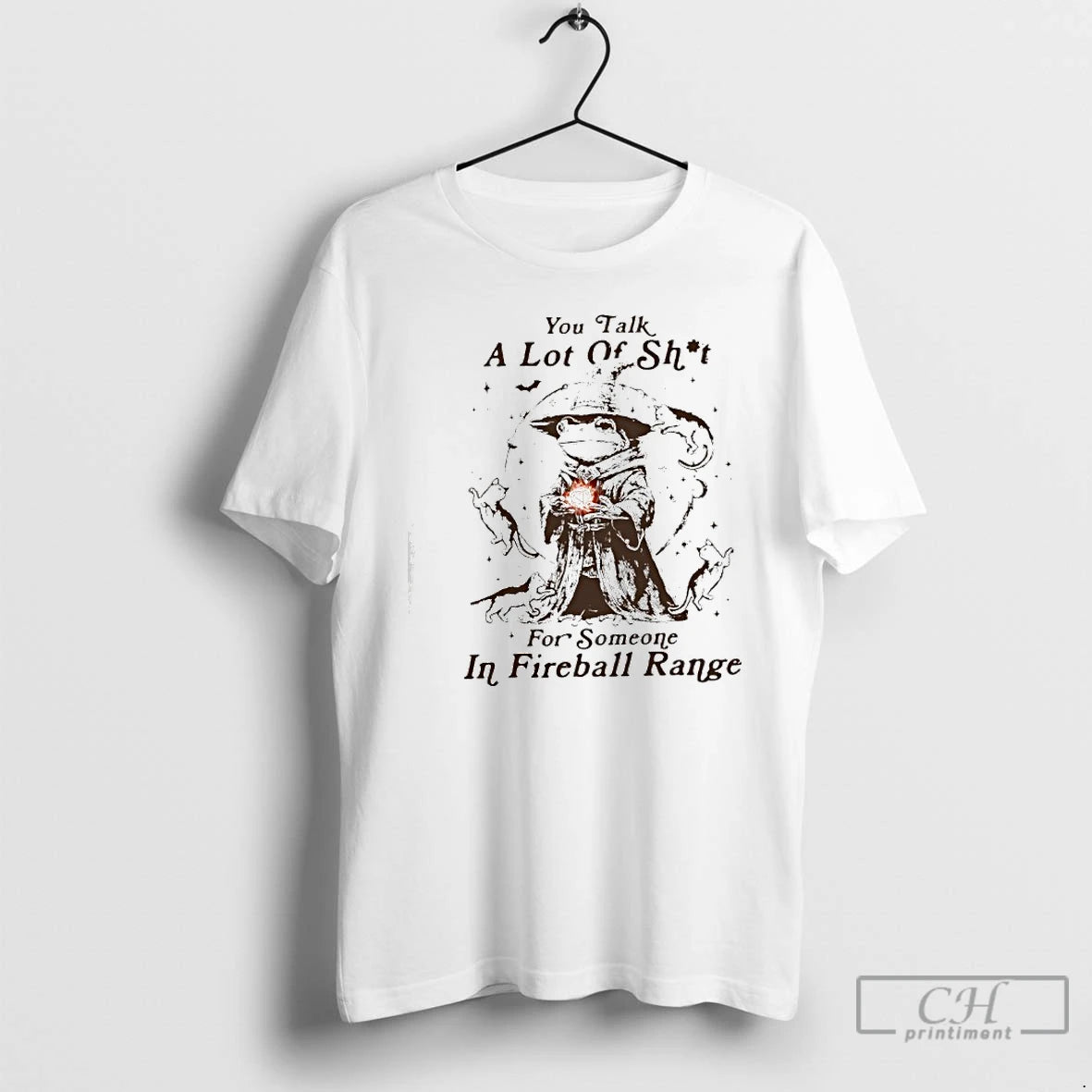 Classic Frog You Talk A Lot Of Shit For Someone In Fireball Range T Shirts Hoodie, Sweatshirt | InkRitualCo.com