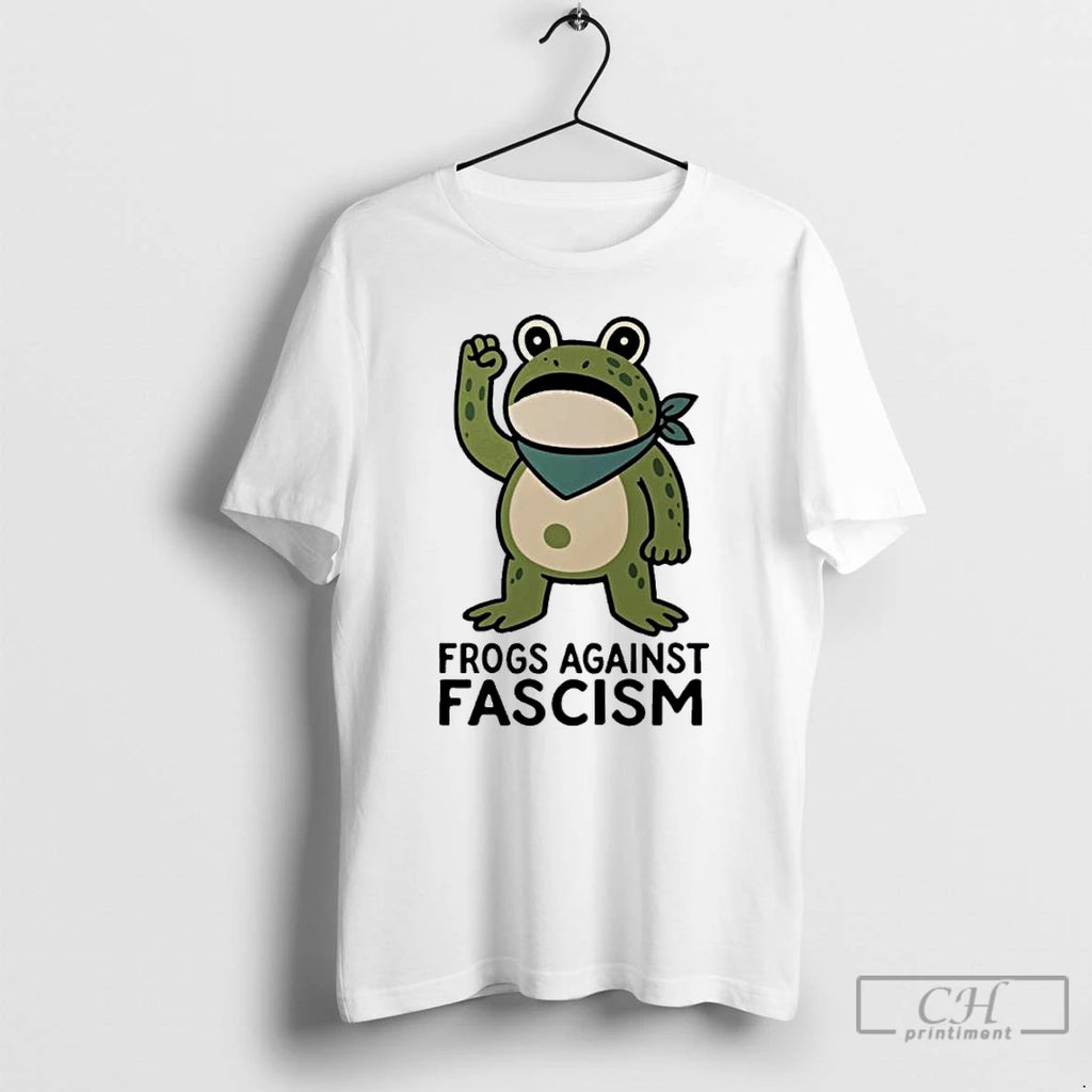 Classic Frogs Against Fascism Viral T Shirts Hoodie, Sweatshirt | InkRitualCo.com