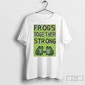 Classic Frogs Together Strong Portland Frog Protest Fck Ice Anti Trump T Shirts Hoodie, Sweatshirt | InkRitualCo.com