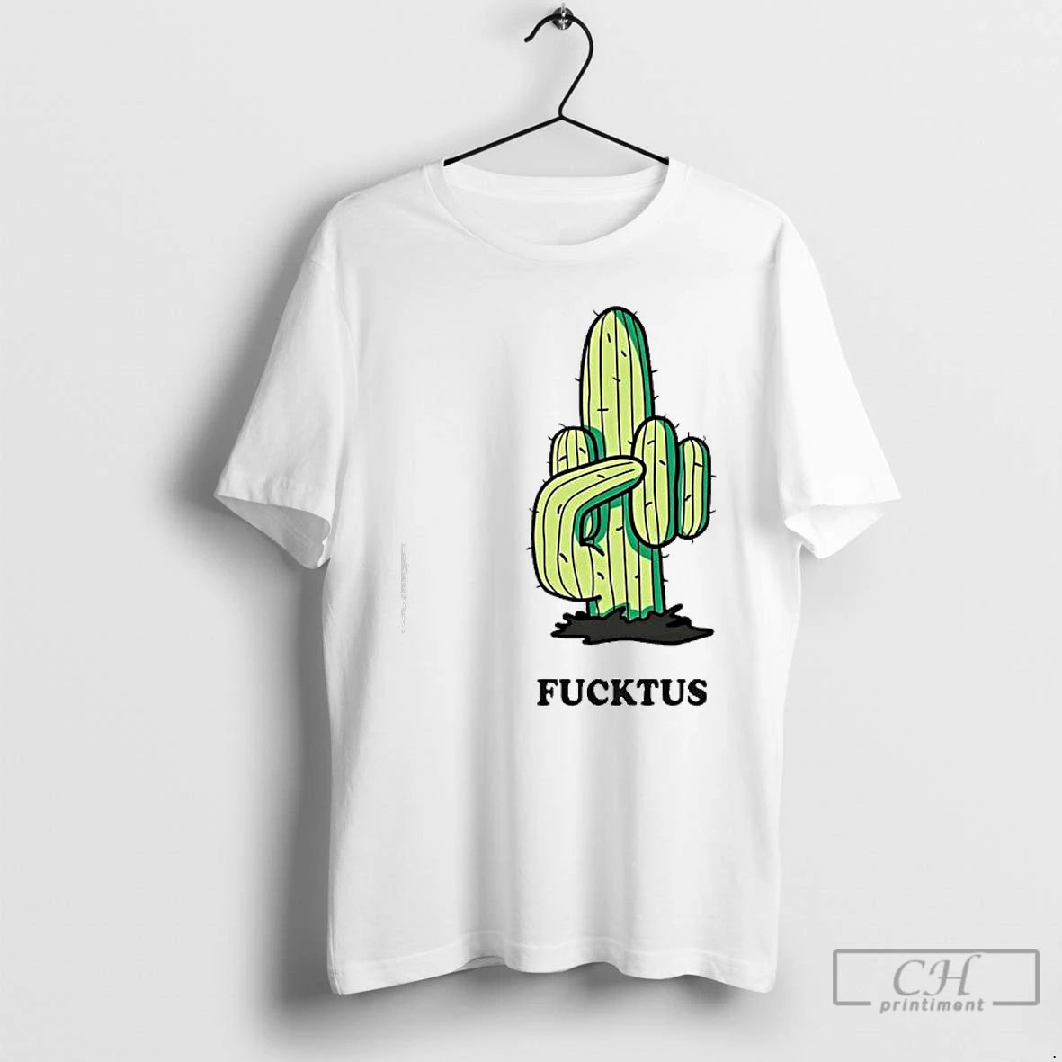 Classic Fucktus Cartoon Cactus Graphic T-Shirts, Hoodie, Sweatshirt | InkRitualCo.com