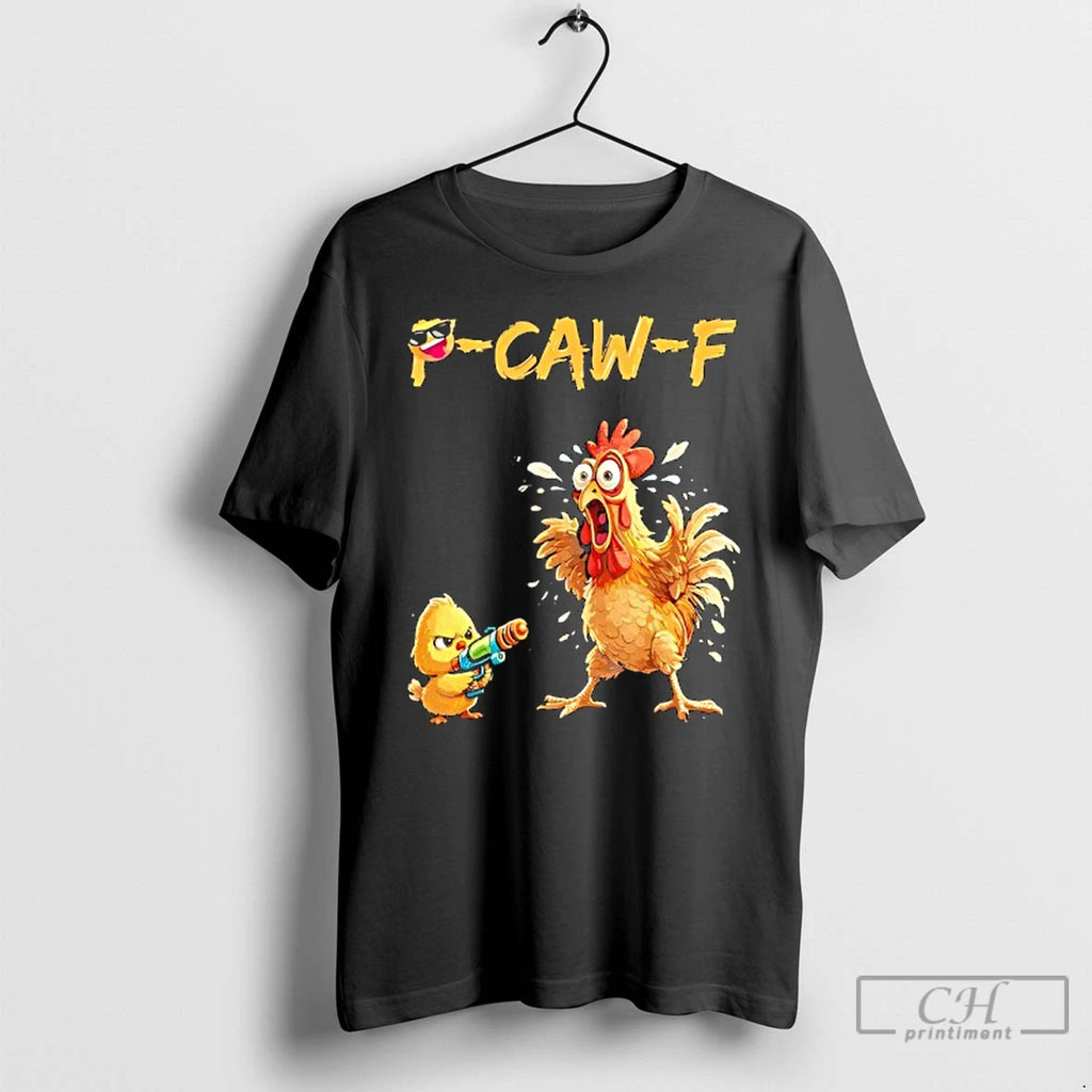 Classic Funny Rooster Caw F Chicken T-Shirts, Hoodie, Sweatshirt | InkRitualCo.com