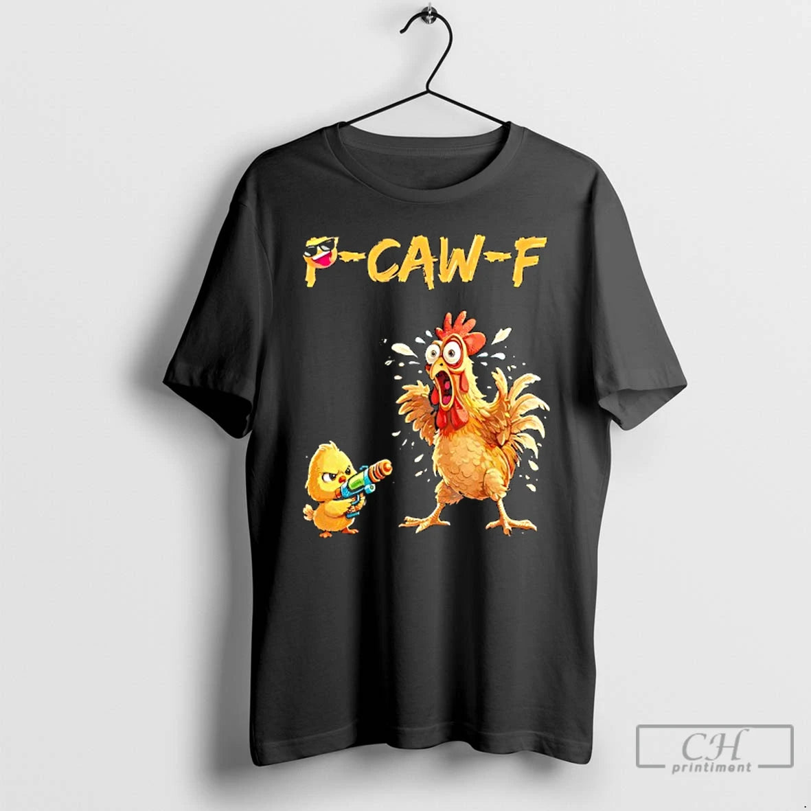 Classic Funny Rooster Caw F Chicken T-Shirts, Hoodie, Sweatshirt | InkRitualCo.com
