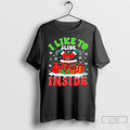Classic Funny Santa I Like To Slide Inside Christmas Couple Matching T-Shirts, Hoodie, Sweatshirt | InkRitualCo.com