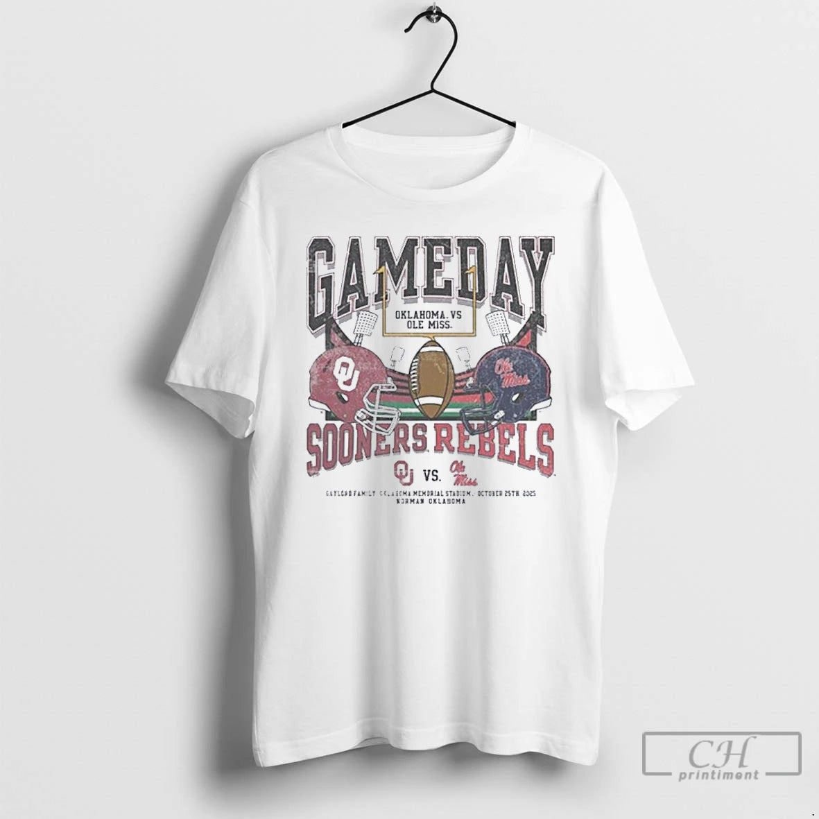 Classic Gameday Oklahoma Vs Ole Miss 2025 T Shirts Hoodie, Sweatshirt | InkRitualCo.com