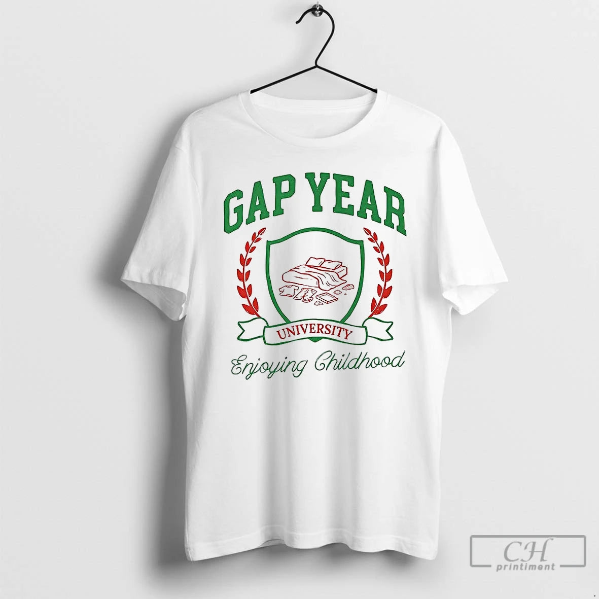 Classic Gap Year University Enjoying Childhood Logo T-Shirts, Hoodie, Sweatshirt | InkRitualCo.com
