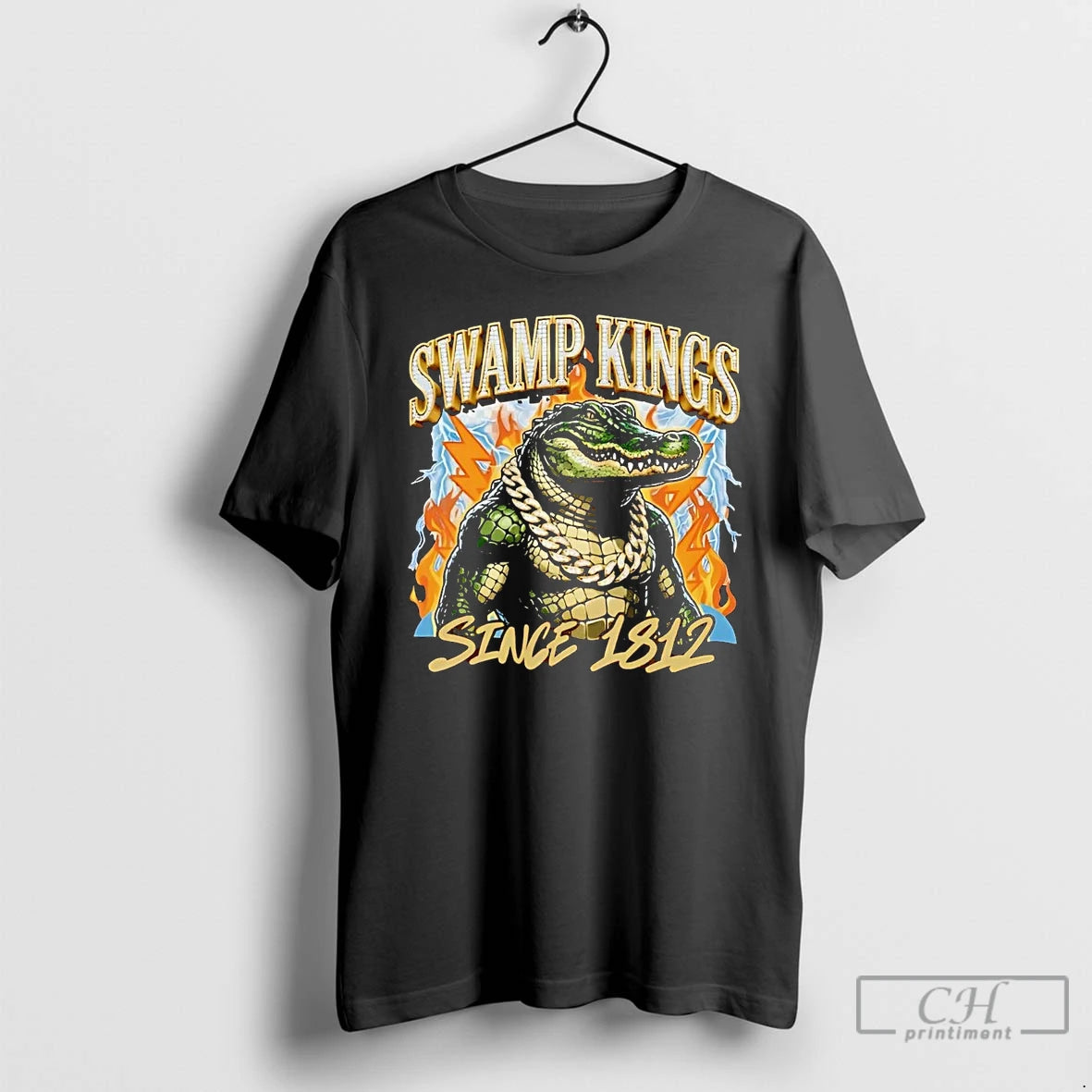 Classic Gator Swamp Kings Since 1812 T-Shirts, Hoodie, Sweatshirt | InkRitualCo.com