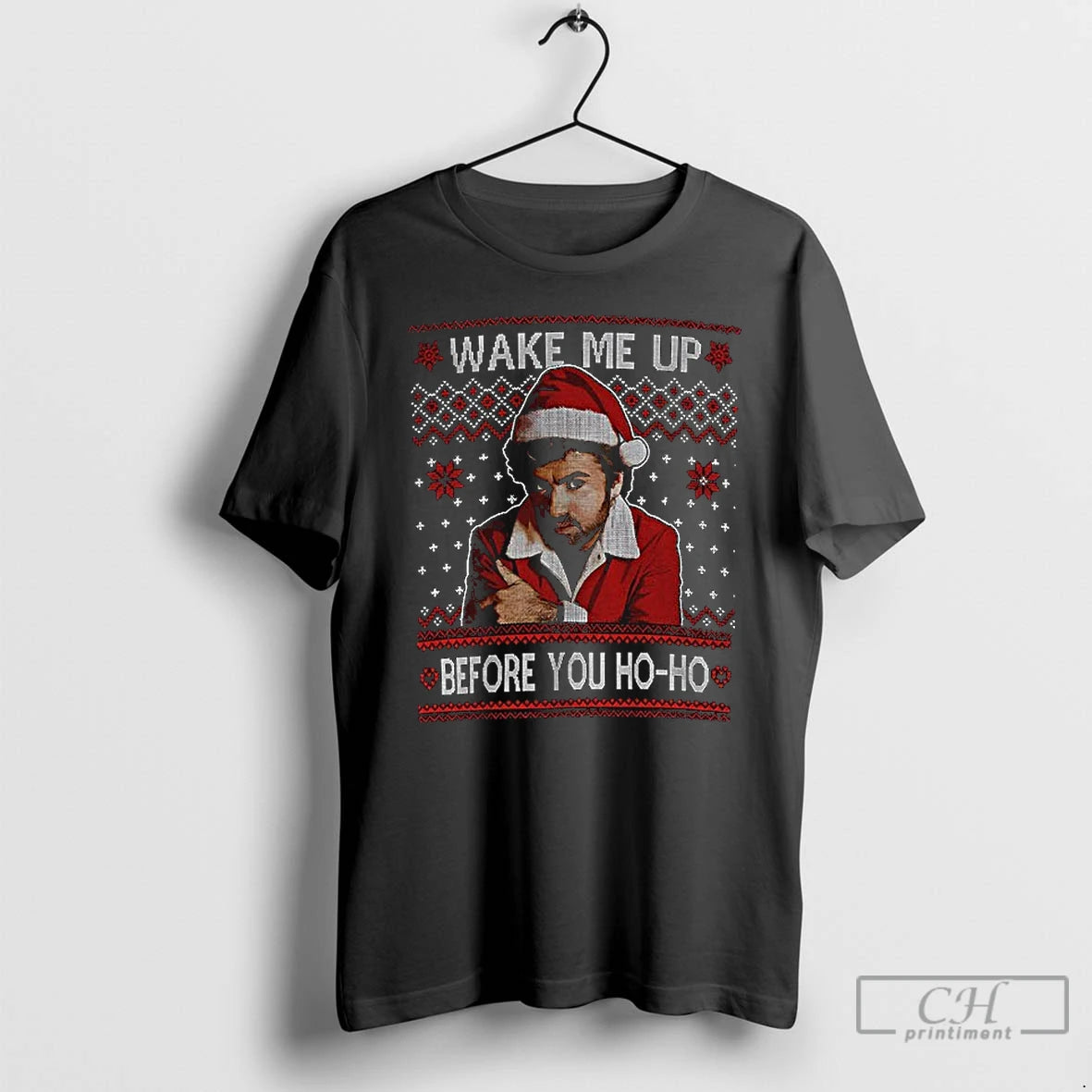 Classic George Michael Wake Me Up Before You Ho Ho Ugly Christmas T Shirts Sweater Hoodie, Sweatshirt | InkRitualCo.com