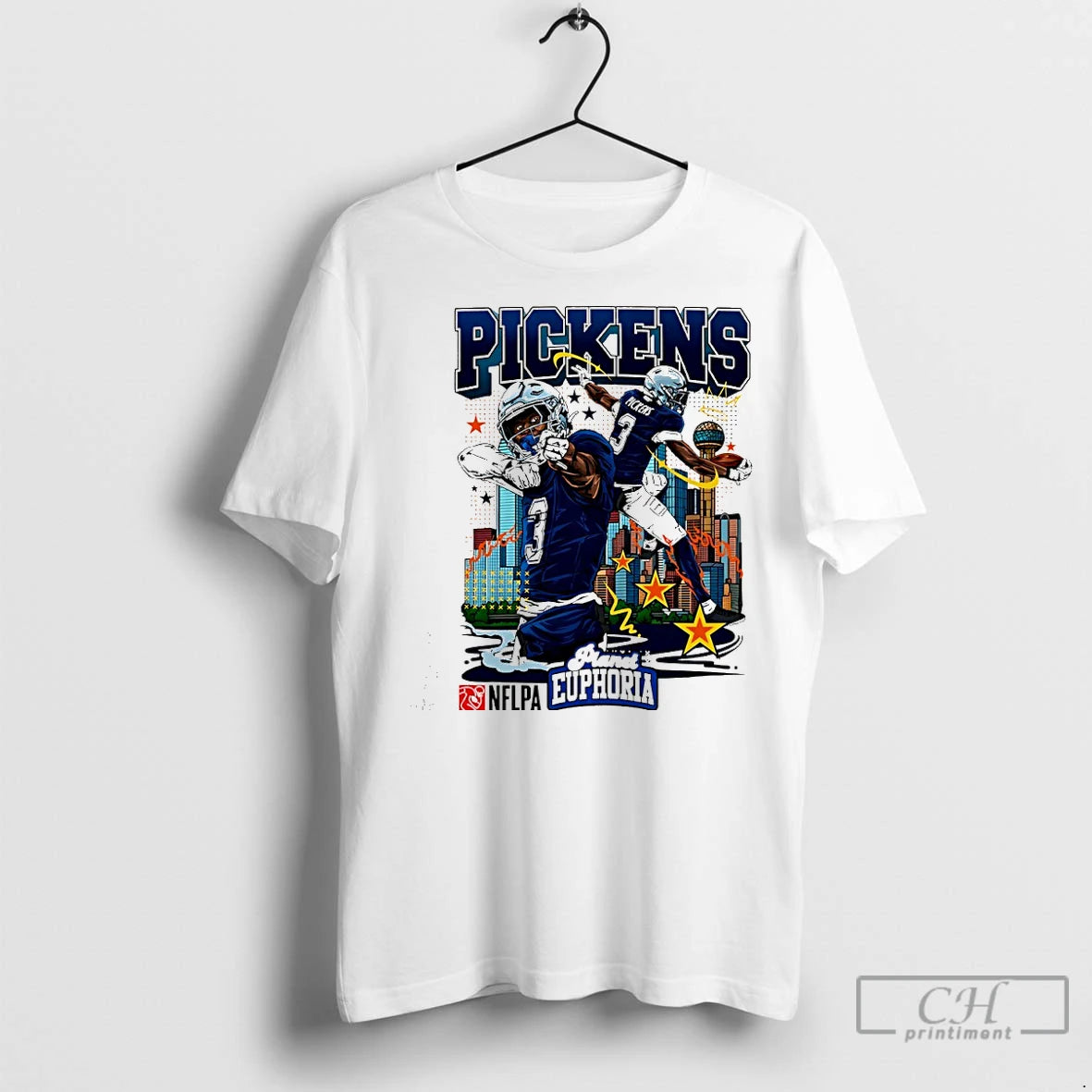 Classic George Pickens 3 Dallas Cowboys Wide Receiver Comic T-Shirts, Hoodie, Sweatshirt | InkRitualCo.com