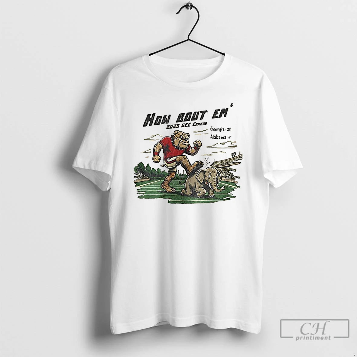 Classic Georgia Bulldogs 2025 Sec Champions Georgia 28 7 Alabama How Bout Em T Shirts Hoodie, Sweatshirt | InkRitualCo.com