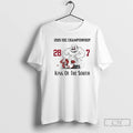 Classic Georgia Bulldogs 2025 Sec Conference Championship 28 7 King Of The South T Shirts Hoodie, Sweatshirt