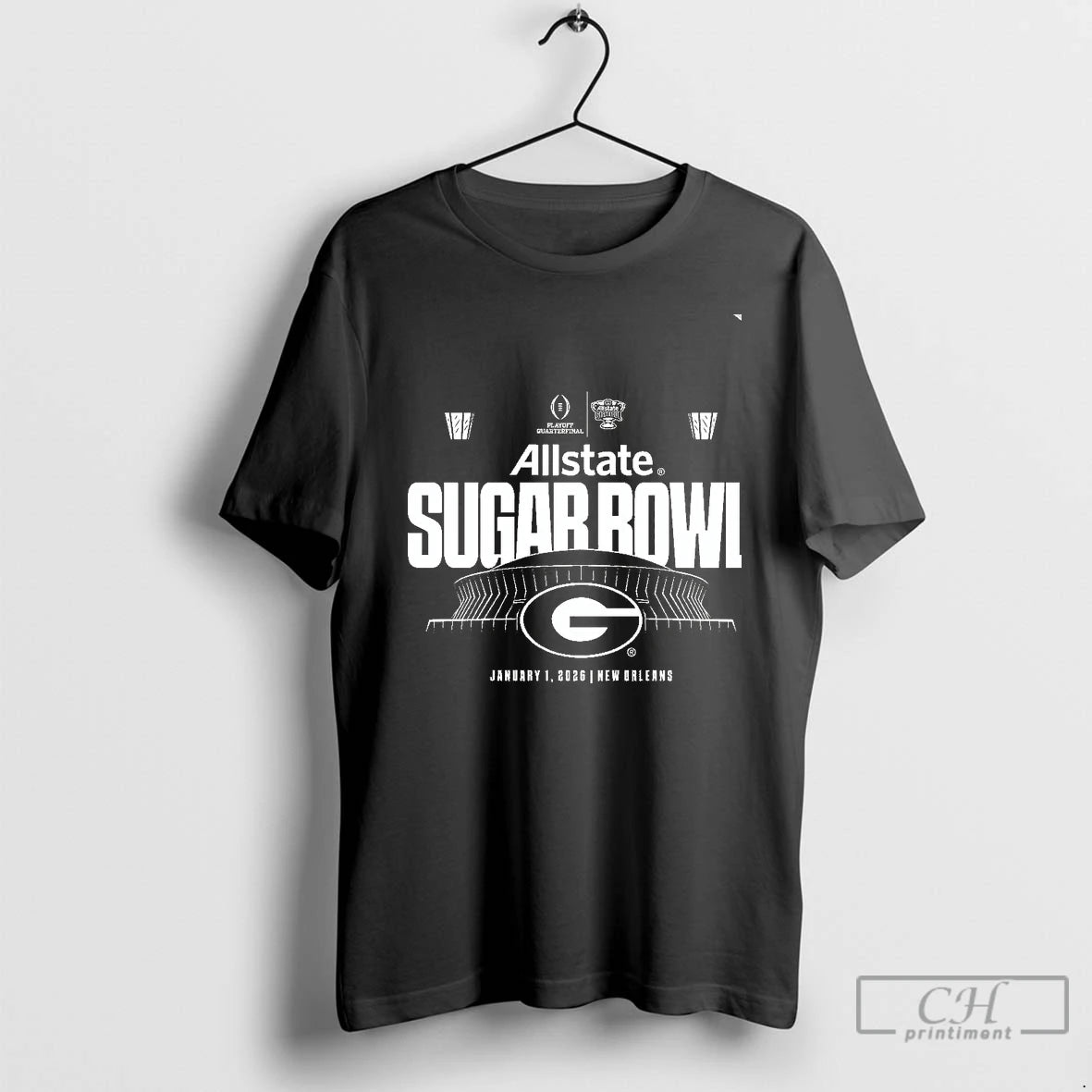 Classic Georgia Bulldogs 2026 Allstate Sugar Bowl Chriast T-Shirts, Hoodie, Sweatshirt | InkRitualCo.com