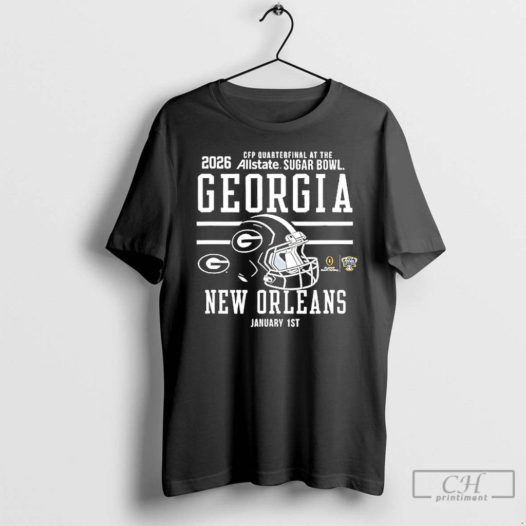 Classic Georgia Bulldogs Sugar Bowl Cfp Quarterfinal 2025 2026 Red T-Shirts, Hoodie, Sweatshirt | InkRitualCo.com