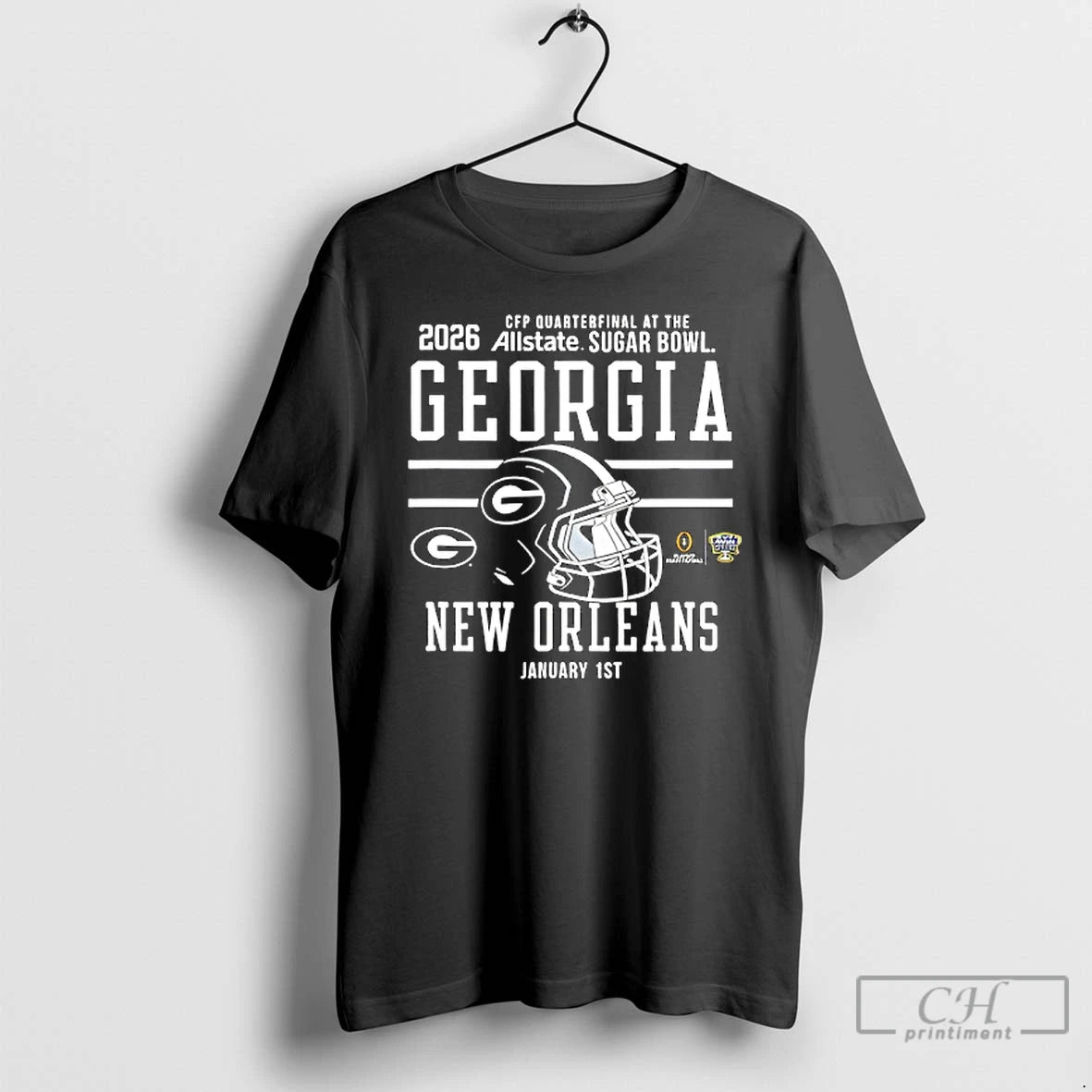 Classic Georgia Bulldogs Sugar Bowl Cfp Quarterfinal 2025 2026 Red T-Shirts, Hoodie, Sweatshirt | InkRitualCo.com
