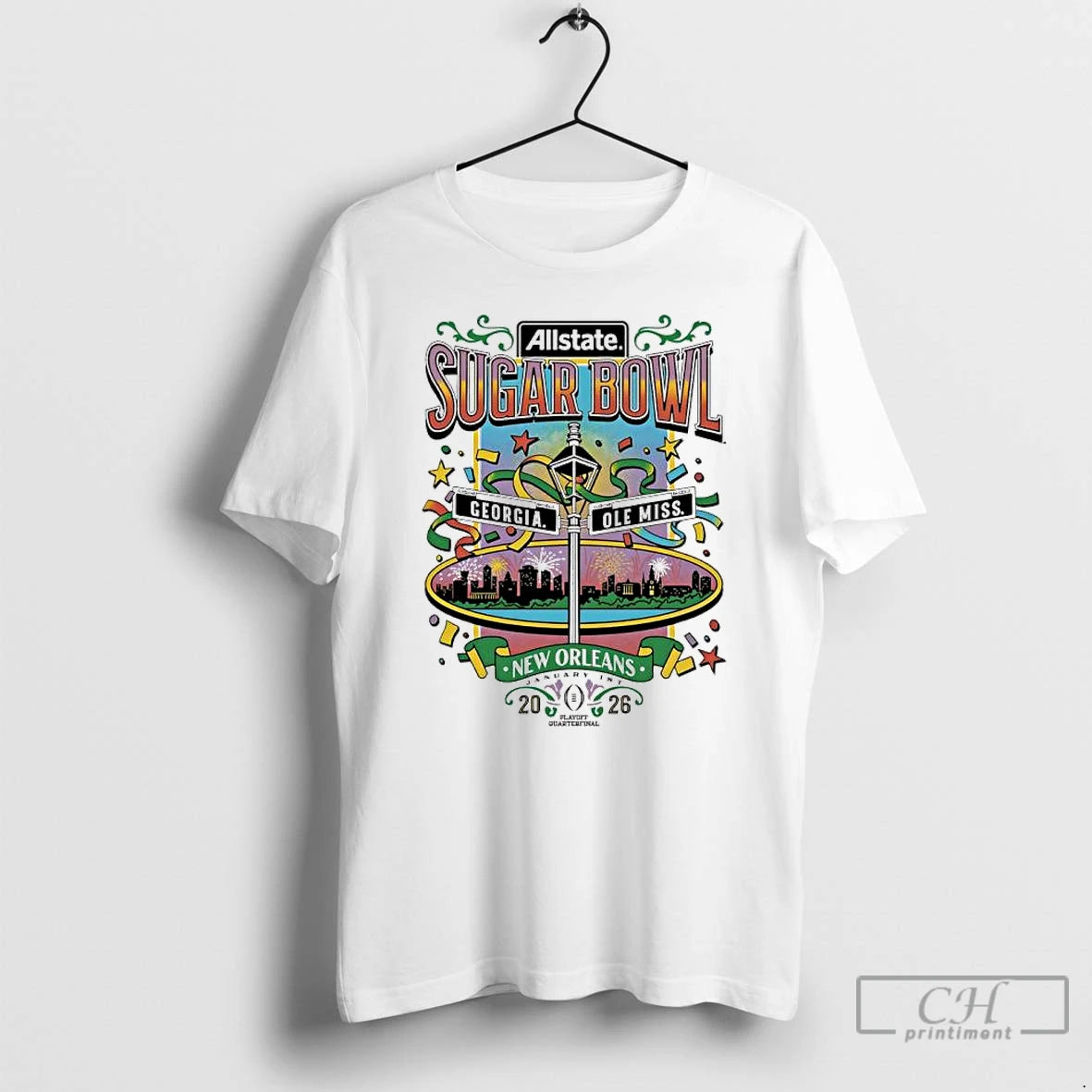 Classic Georgia Vs Ole Miss 2026 Allstate Sugar Bowl Nola T-Shirts, Hoodie, Sweatshirt | InkRitualCo.com