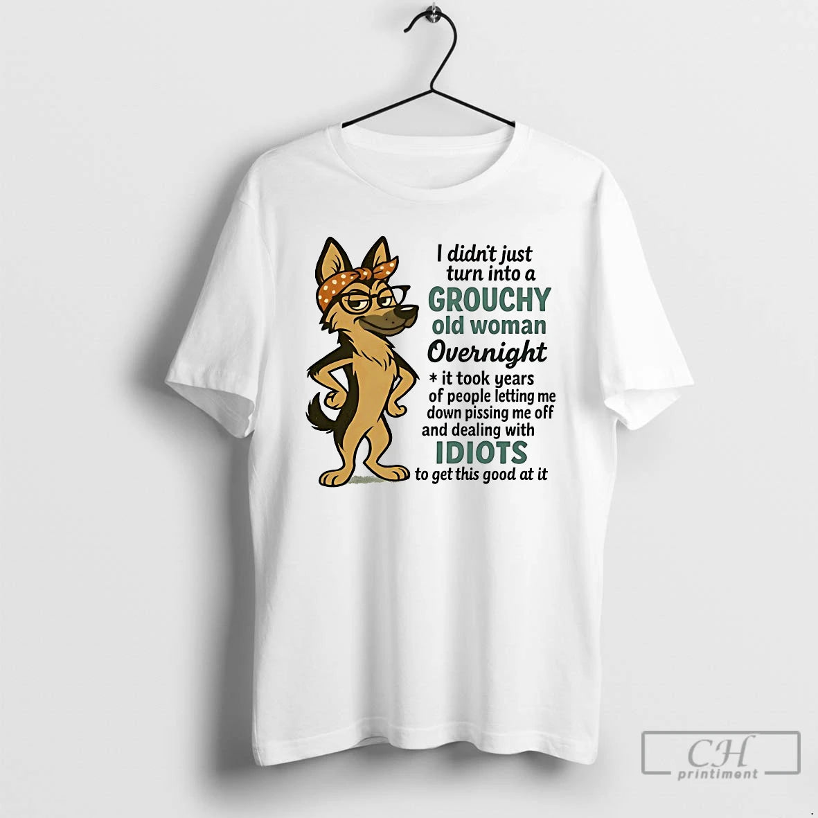 Classic German Shepherd I Didnt Just Turn Into A Grouchy Old Woman Overnight T Shirts Hoodie, Sweatshirt | InkRitualCo.com